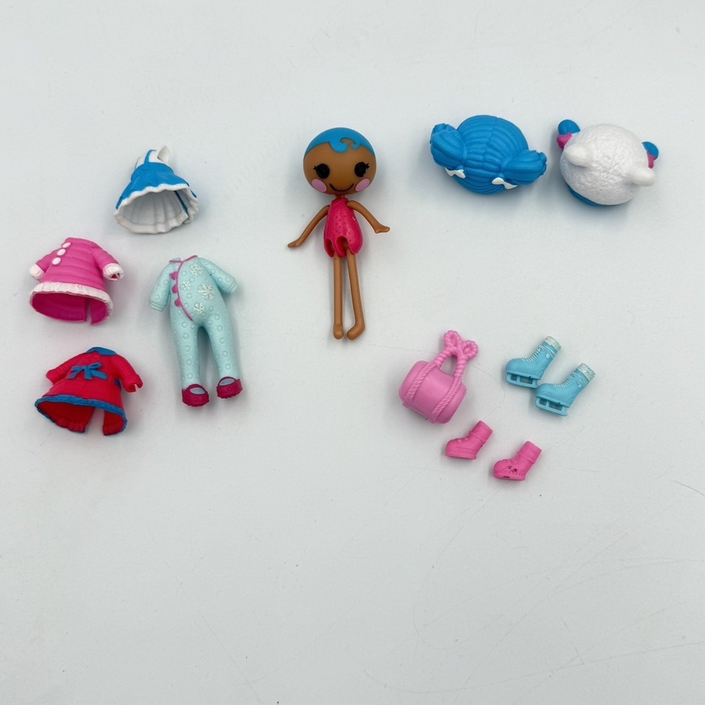 Mini Lalaloopsy MITTENS FLUFF N STUFF STYLE N SWAP Doll Retired RARE Complete